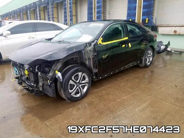 19XFC2F57HE074423 фото 3