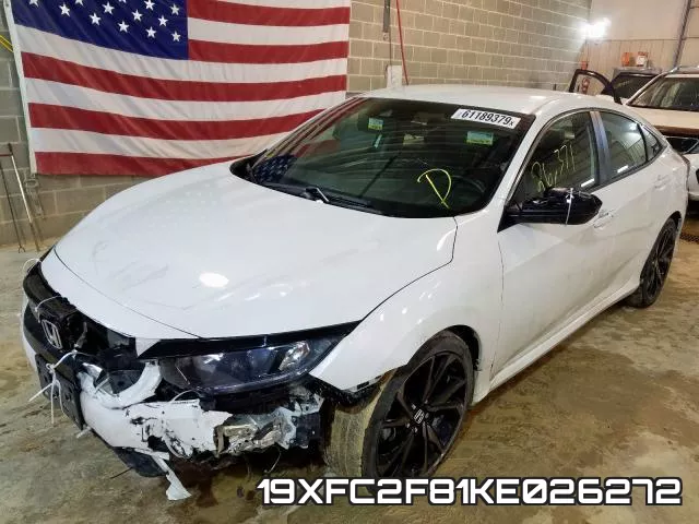19XFC2F81KE026272 фото 3