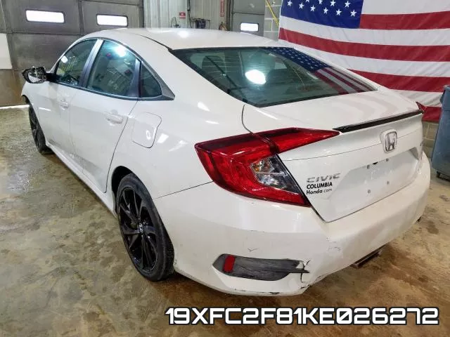 19XFC2F81KE026272 фото 4