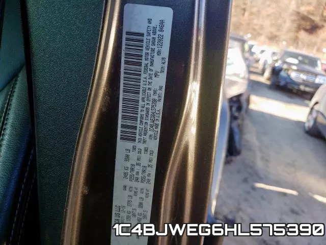 1C4BJWEG6HL575390 фото 2