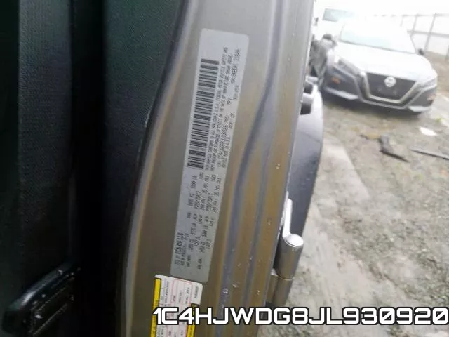 1C4HJWDG8JL930920 фото 2
