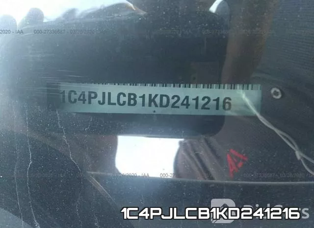 1C4PJLCB1KD241216 фото 10