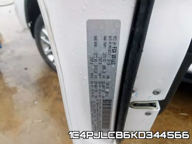 1C4PJLCB6KD344566 фото 2