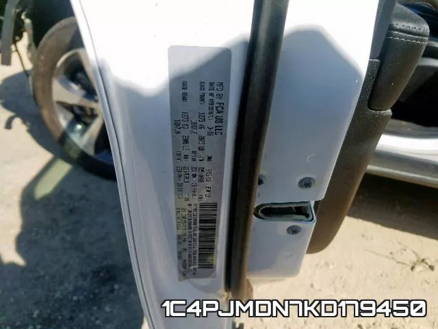 1C4PJMDN7KD179450 фото 2
