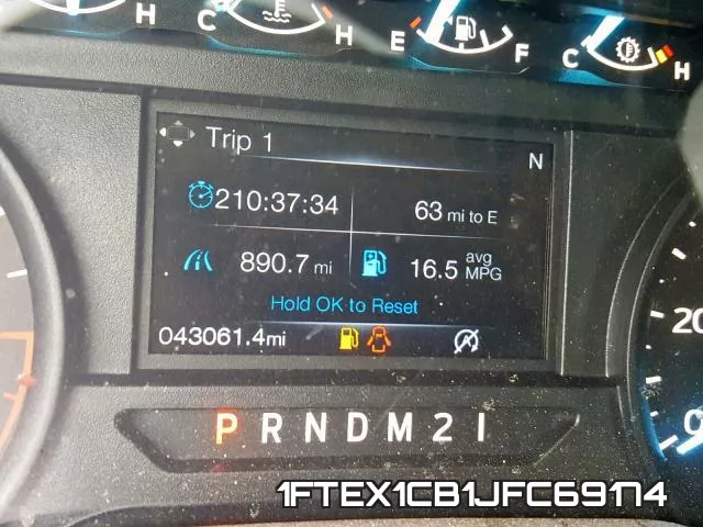 1FTEX1CB1JFC69174 фото 9