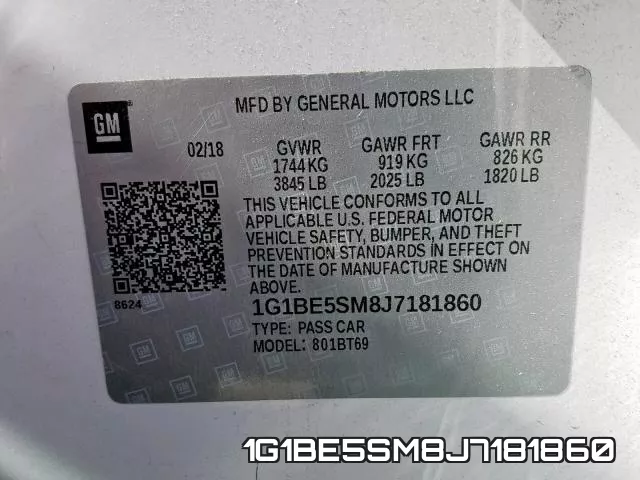 1G1BE5SM8J7181860 фото 2