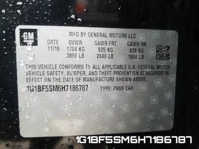 1G1BF5SM6H7186787 фото 2