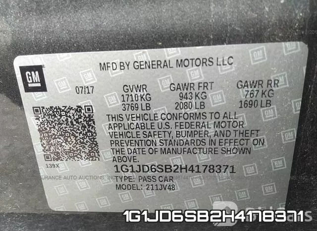 1G1JD6SB2H4178371 фото 10