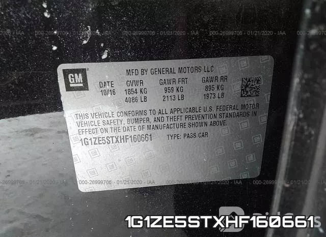 1G1ZE5STXHF160661 фото 10