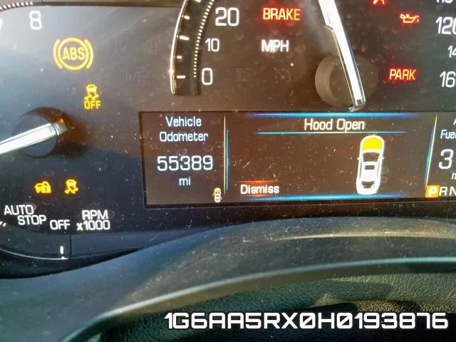 1G6AA5RX0H0193876 фото 9