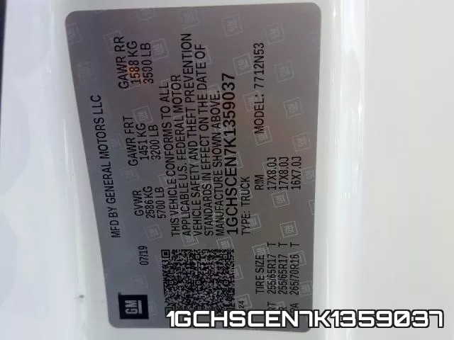 1GCHSCEN7K1359037 фото 2