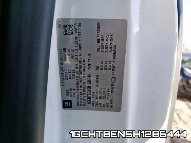 1GCHTBEN5H1286444 фото 2