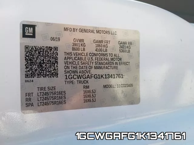 1GCWGAFG1K1341761 фото 2