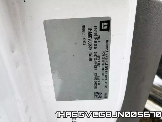 1HA6GVCG8JN005670 фото 2