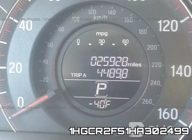 1HGCR2F51HA302499 фото 8