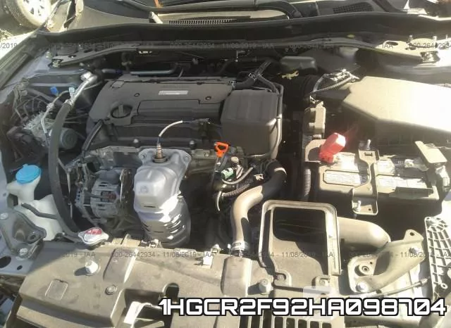 1HGCR2F92HA098704 фото 2
