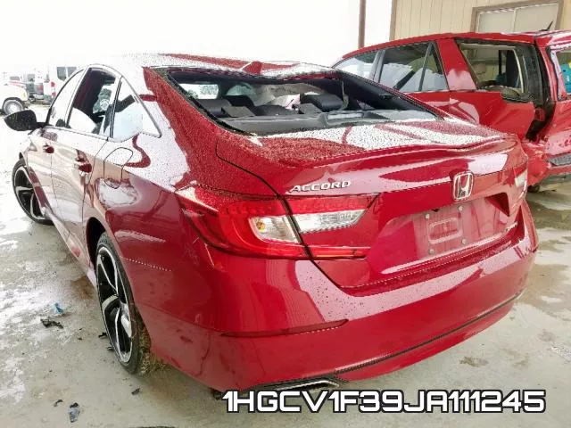 1HGCV1F39JA111245 фото 4