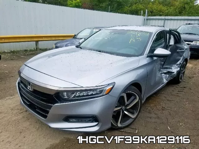 1HGCV1F39KA129116 фото 3