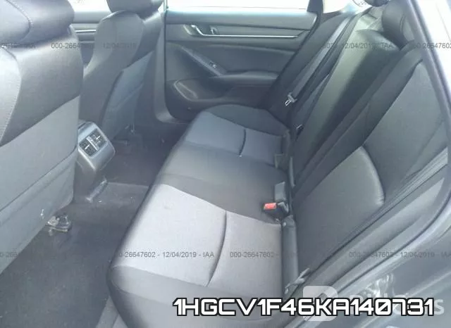1HGCV1F46KA140731 фото 9