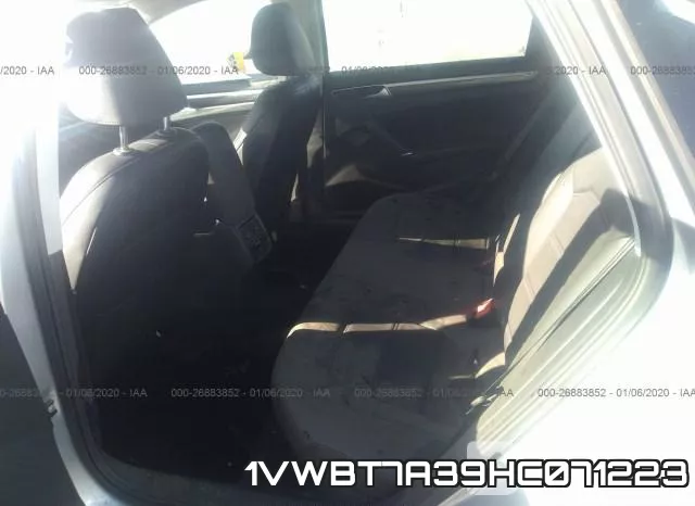 1VWBT7A39HC071223 фото 9