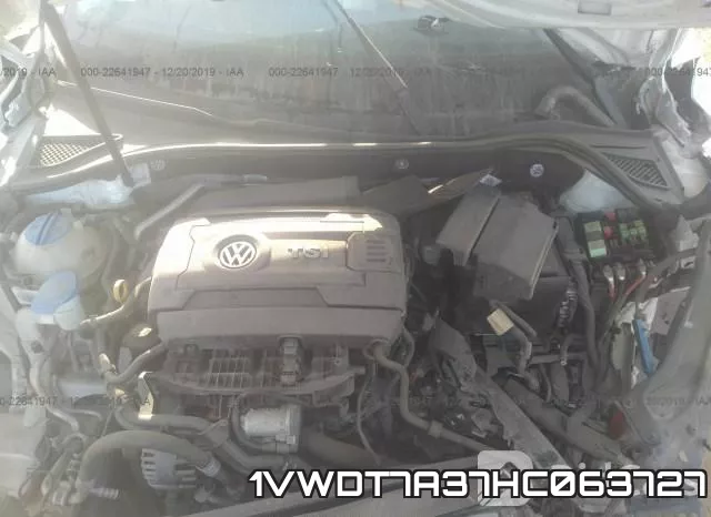 1VWDT7A37HC063727 фото 2