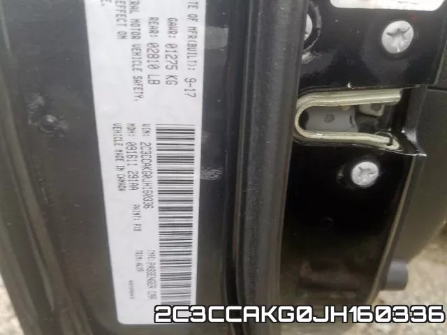 2C3CCAKG0JH160336 фото 2