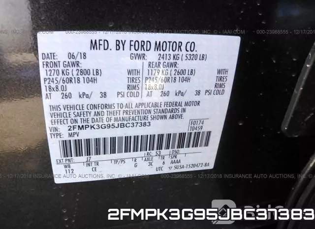 2FMPK3G95JBC37383 фото 10