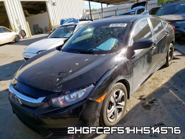 2HGFC2F51HH514576 фото 3