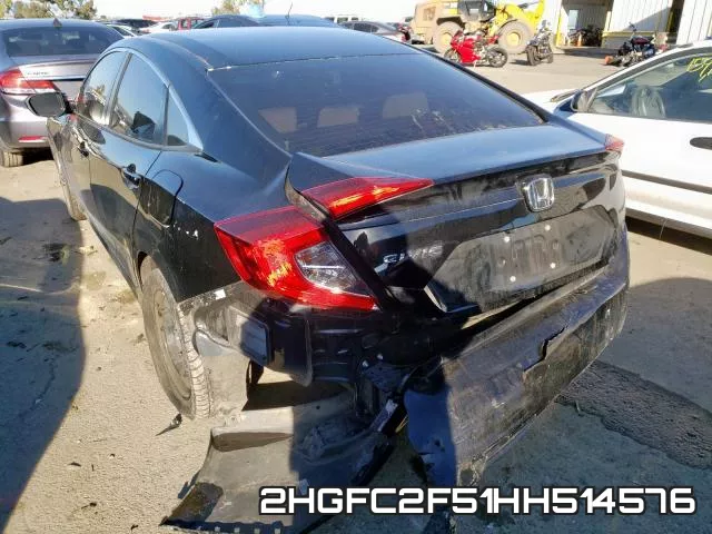 2HGFC2F51HH514576 фото 4