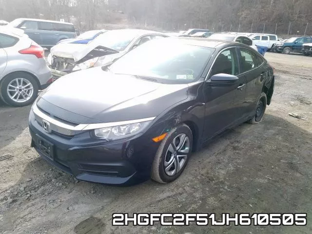 2HGFC2F51JH610505 фото 3