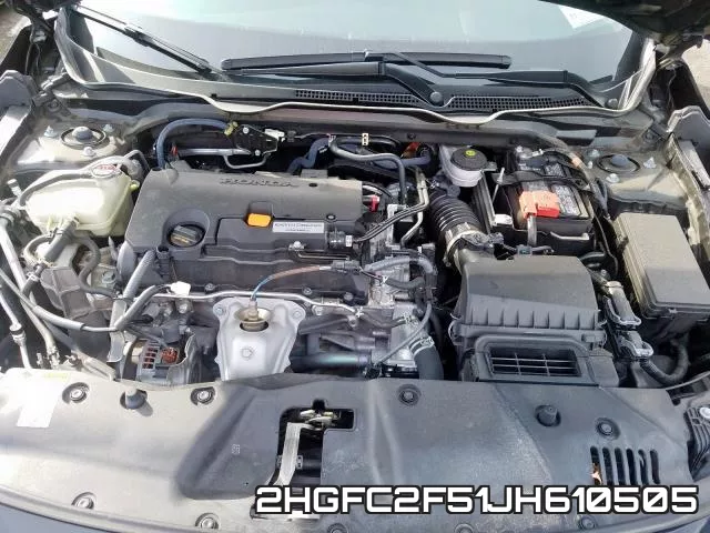2HGFC2F51JH610505 фото 8