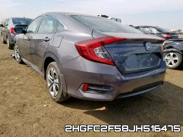 2HGFC2F58JH516475 фото 4