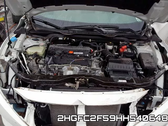 2HGFC2F59HH540648 фото 8