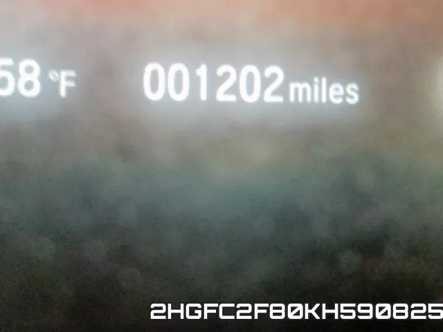 2HGFC2F80KH590825 фото 9