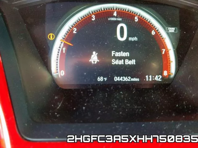 2HGFC3A5XHH750835 фото 9