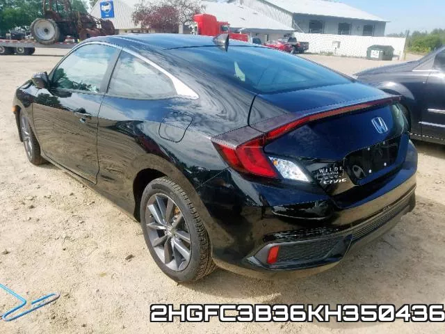 2HGFC3B36KH350436 фото 4