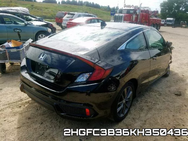 2HGFC3B36KH350436 фото 5