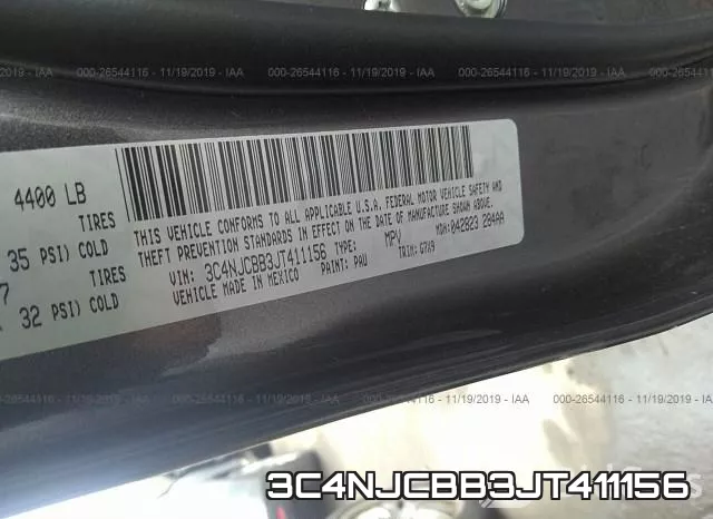 3C4NJCBB3JT411156 фото 10