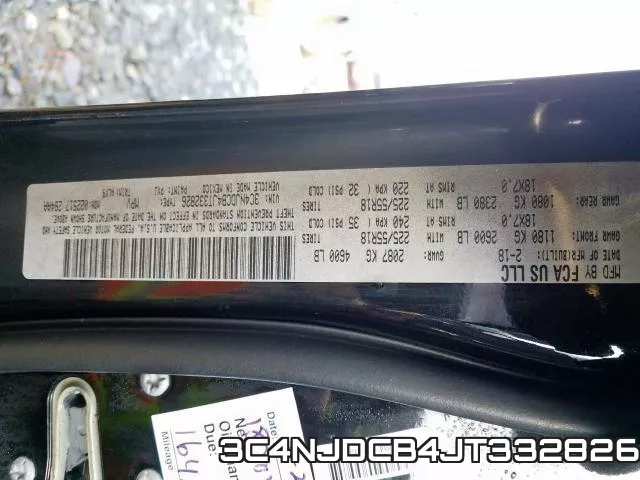 3C4NJDCB4JT332826 фото 2