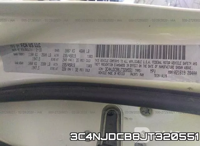 3C4NJDCB8JT320551 фото 10