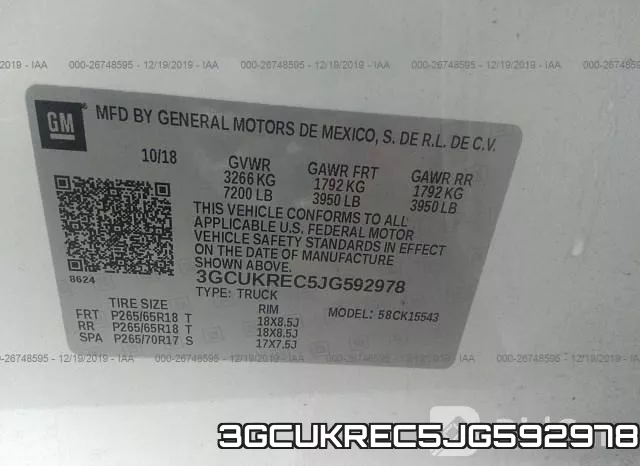 3GCUKREC5JG592978 фото 10