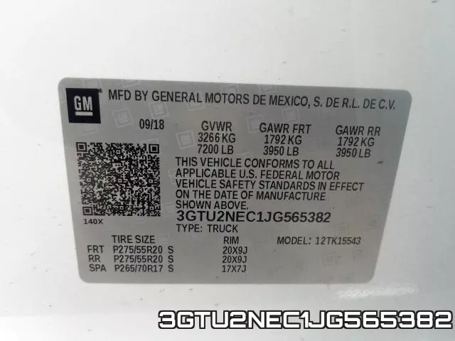 3GTU2NEC1JG565382 фото 2