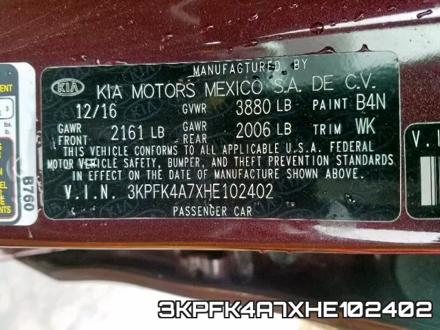 3KPFK4A7XHE102402 фото 2