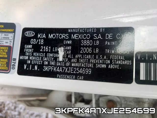 3KPFK4A7XJE254699 фото 2