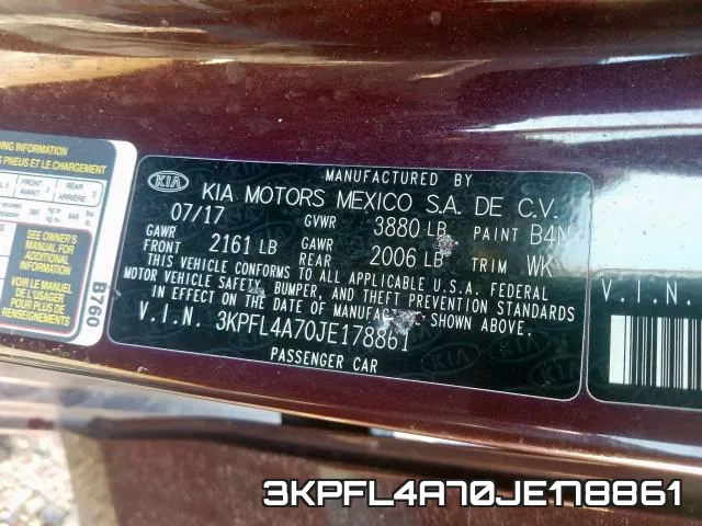 3KPFL4A70JE178861 фото 2