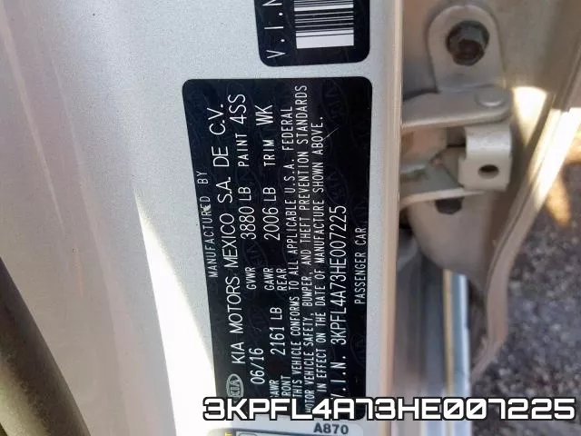 3KPFL4A73HE007225 фото 2