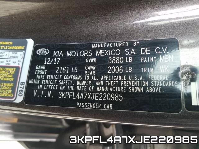 3KPFL4A7XJE220985 фото 2