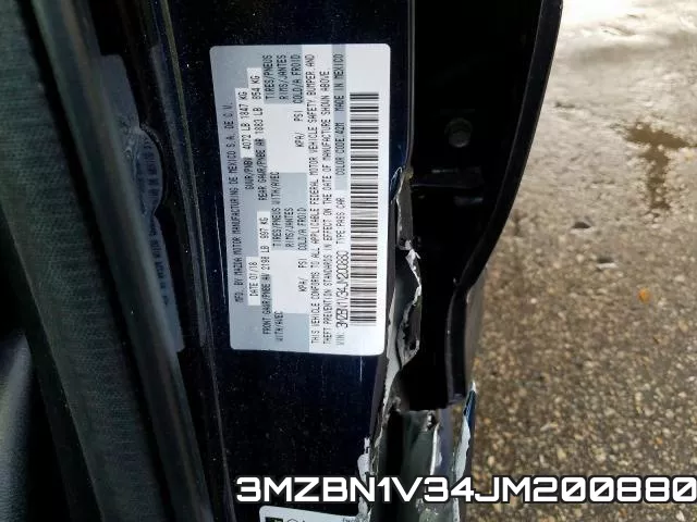 3MZBN1V34JM200880 фото 2