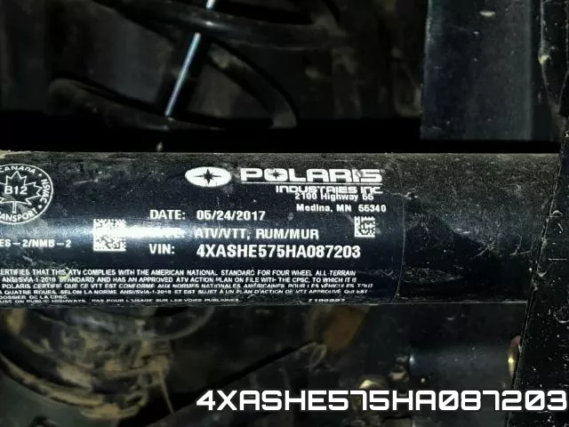4XASHE575HA087203 фото 2