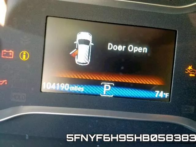 5FNYF6H95HB058383 фото 9